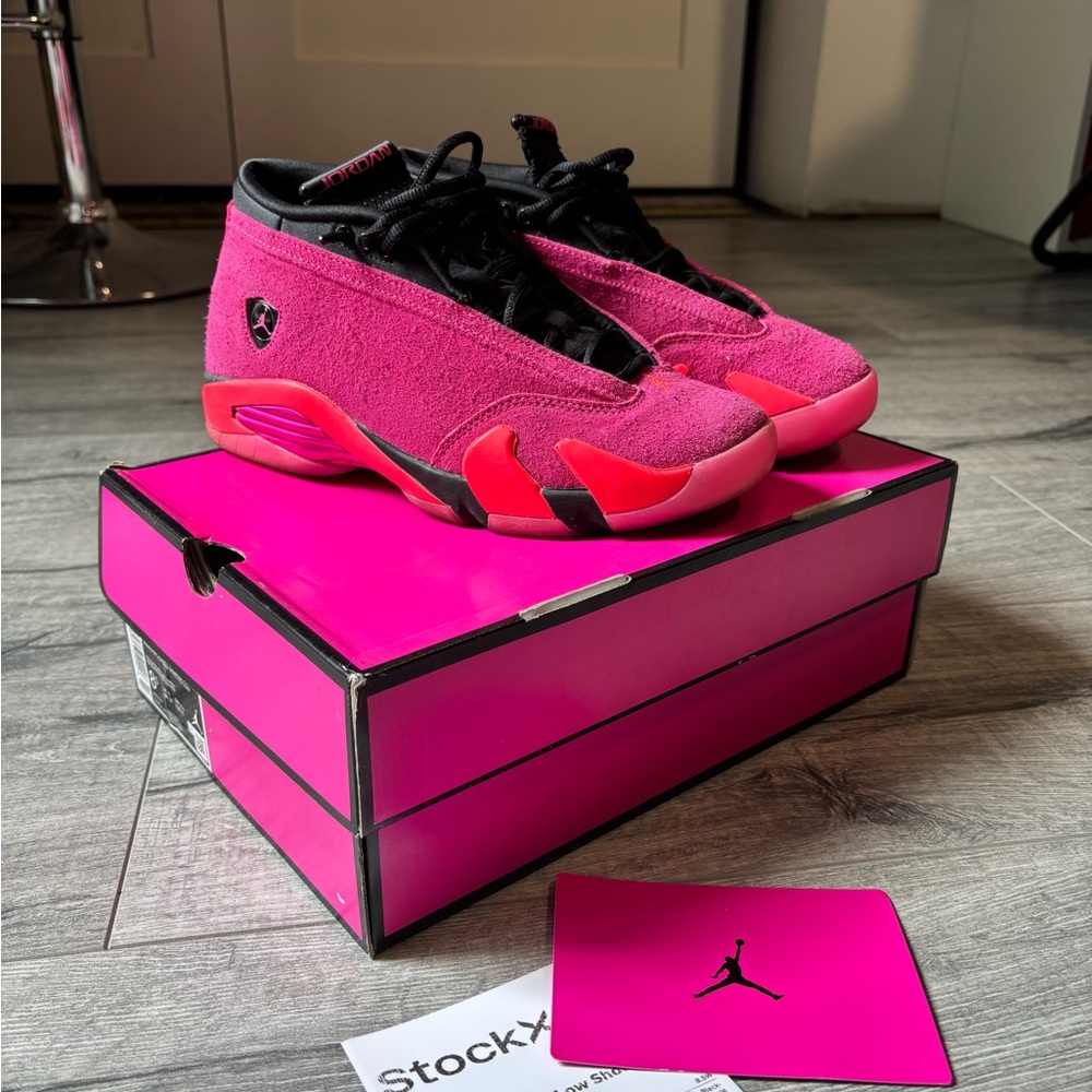 Jordan 14 Retro Low Shocking Pink